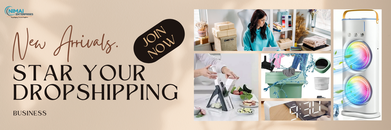 Beige and Black Modern Elegant Fashion Email Header